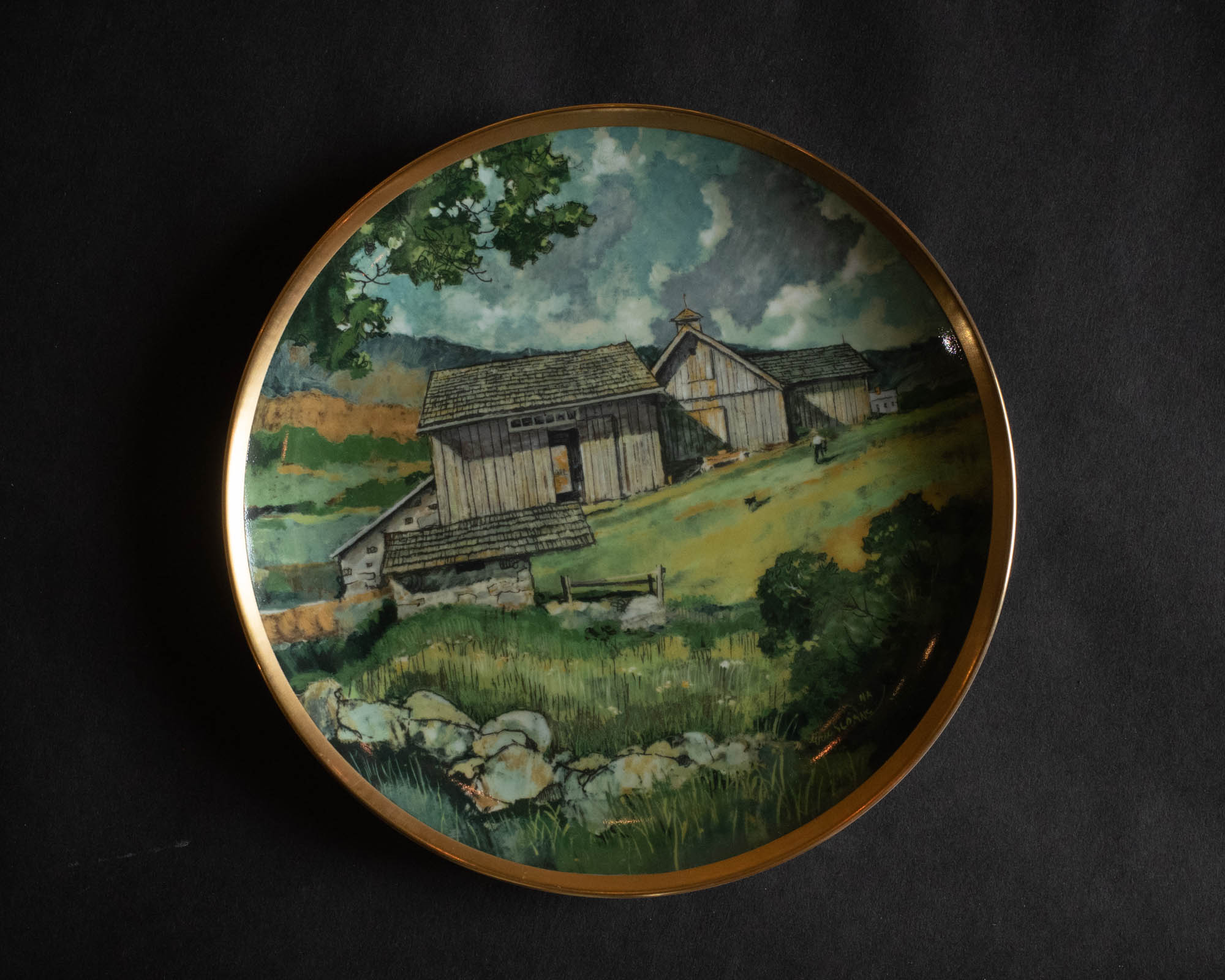 Eric Sloane Painting Title: The Hill Farm